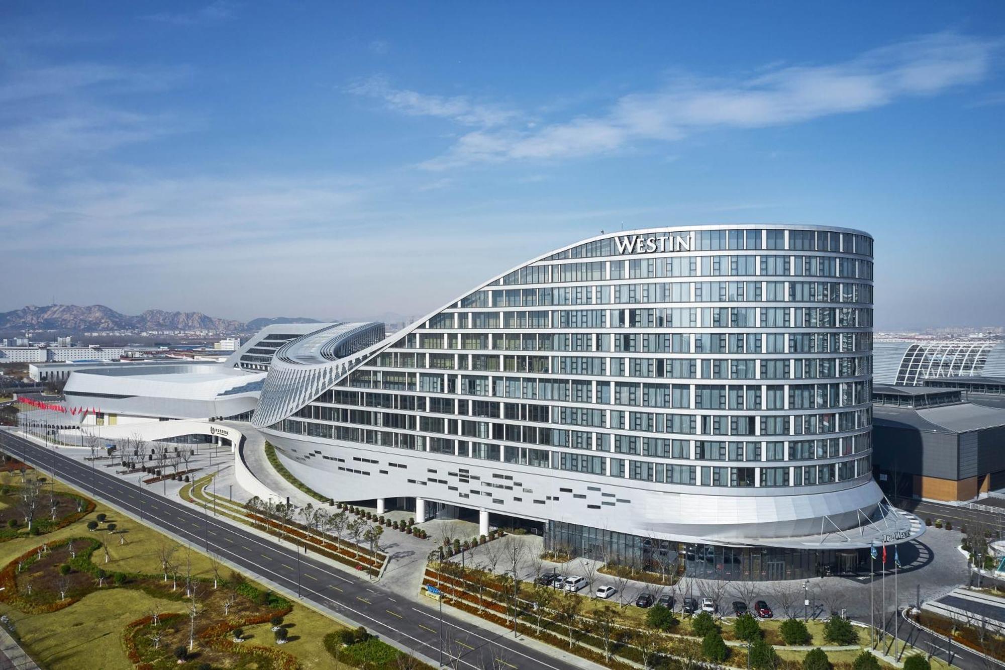 Отель The Westin Qingdao West Coast Экстерьер фото