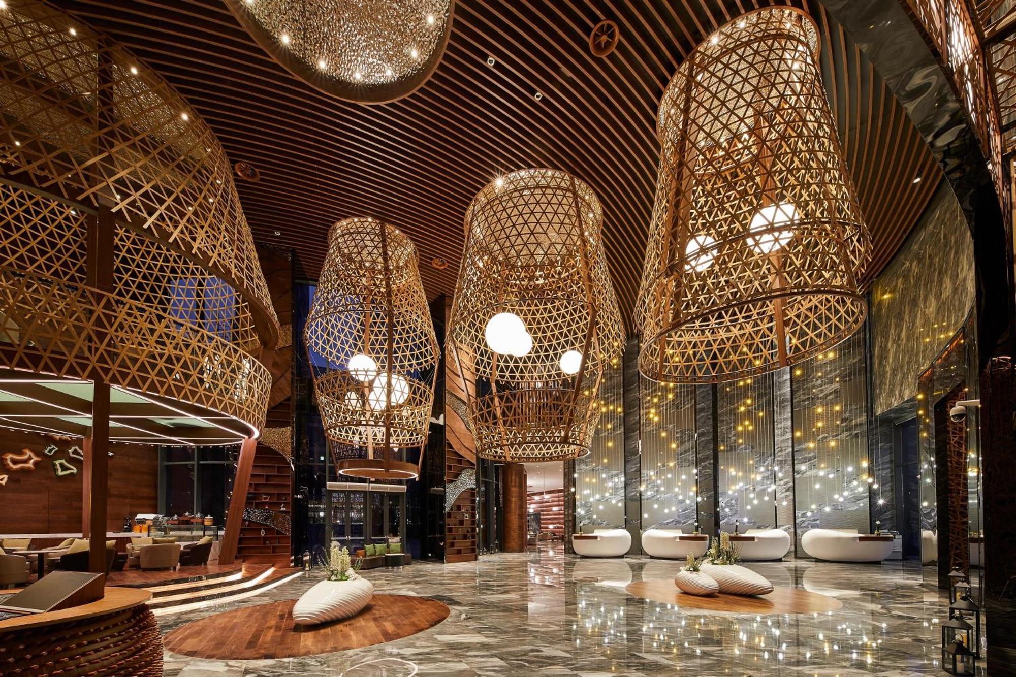 Отель The Westin Qingdao West Coast Экстерьер фото