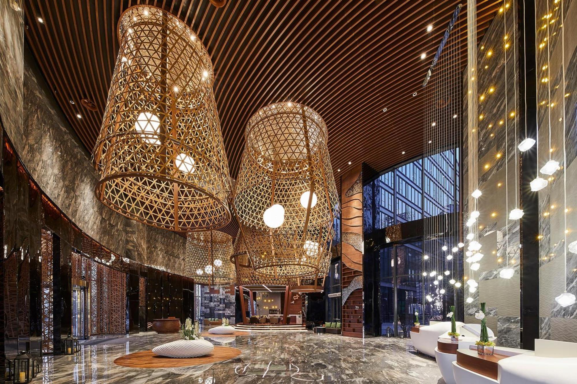 Отель The Westin Qingdao West Coast Экстерьер фото